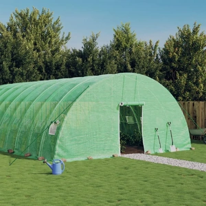 Greenhouse with Steel Frame 132 m²