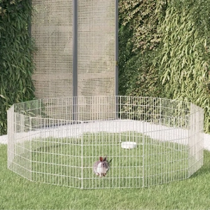 Free Range Animal Enclosure 12-Panel Galvanised Iron