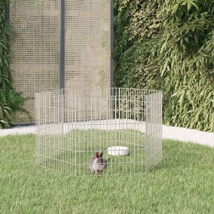 Free Range Animal Enclosure 6-Panel Galvanised Iron