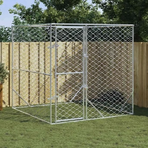 Outdoor Dog Kennel Galvanised Steel