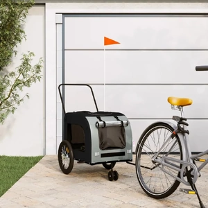 Pet Bike Trailer Oxford Fabric Iron