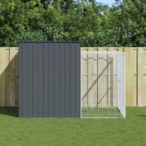 Dog House Run Galvanised Steel