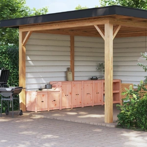 Outdoor Kitchen Cabinets Solid Wood Douglas