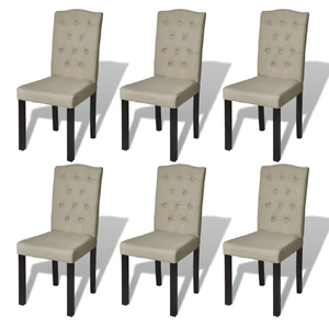Dining Chairs Camel Fabric