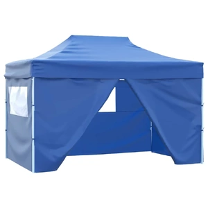 Professional Folding Party Tent with 4 Sidewalls 3x4 m Steel