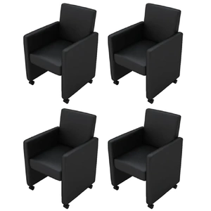 Dining Chairs Faux Leather