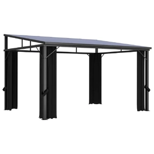Gazebo with Curtain