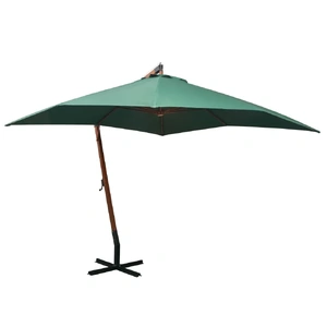 Hanging Garden Parasol 300x300 CM Wooden Pole