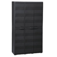 Garden Storage Cabinet Black