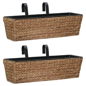 Garden Planters 2 pcs Water Hyacinth Hanging Planter