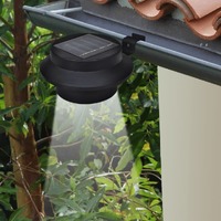 Outdoor Solar Lamp Set Fence Light Gutter Light