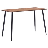 Dining Table Brown MDF