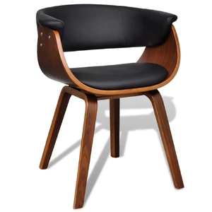 Dining Chair Bent Wood and Faux Leather Dining Chairs Range 2