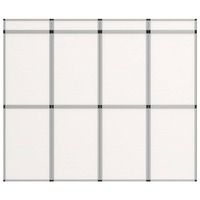 Folding Exhibition Display Wall White