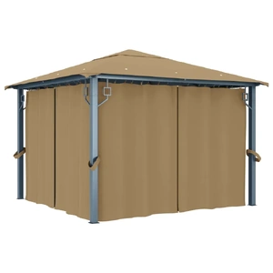 Gazebo with Curtain Aluminium Gazebo With Curtains Range 3