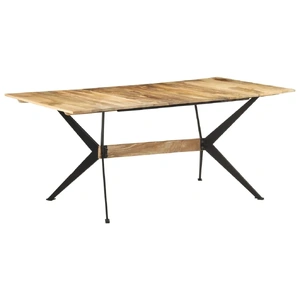 Dining Table 180 by 90 by 76 cm Solid Mango Wood