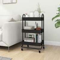 3-Tier Trolley 43 by 34 by 79 cm Steel