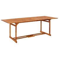 Garden Dining Table Solid Wood Acacia Dining Tables
