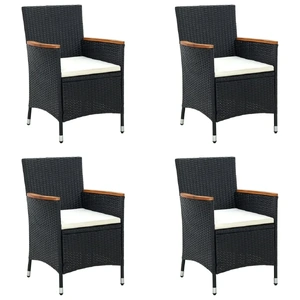 Garden Dining Chairs Poly Rattan