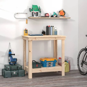 Work Bench Solid Wood Pine Work Benches