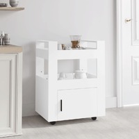 Kitchen Trolley 60 by 45 by 80 cm Engineered Wood Kitchen Islands & Trolleys Range 2