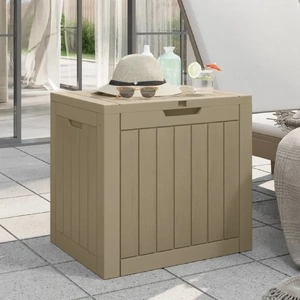 Garden Storage Box 55.5 by 43 by 53 cm Polypropylene Outdoor Storage Boxes