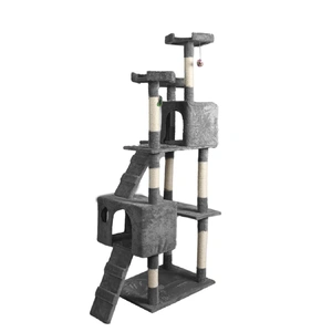  184cm Cat Trees Scratching Post Grey