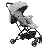  Baby Stroller Travel Pram Push Grey