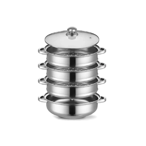  Stainless Steel Steamer Meat Vegetable