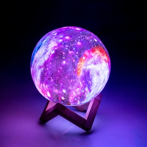 Touch Lamp Galaxy Moon