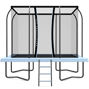 Lifespan Kids BounceZone M Rectangular Spring Trampoline Set
