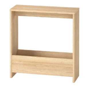 Side Table with Magazine Rack Small End Table