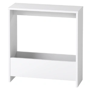 Side Table with Magazine Rack Small End Table