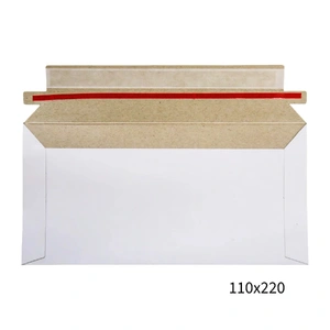 110x220mm White Peel & Seal Mailing Envelope 500 Pack