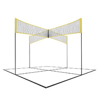  Four Square Volleyball Net Game