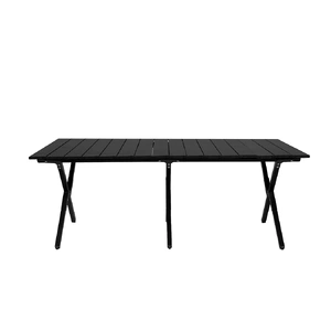  Folding Camping Table Portable Black