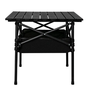  Folding Camping Table Portable Black