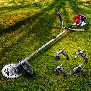 Pole Chainsaw Petrol Hedge Trimmer Tree Pruner 5 In 1
