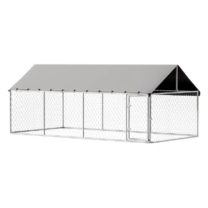 i.Pet Dog Kennel Large House XL Pet Run Cage Puppy Outdoor Enclosure 2Mx4M