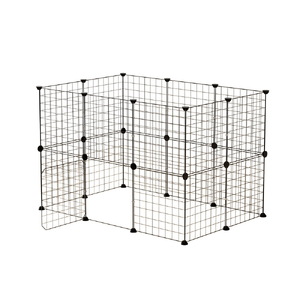 i.Pet Pet Dog Playpen Enclosure Cage 20 Panel Puppy Fence Play Pen Foldable Metal