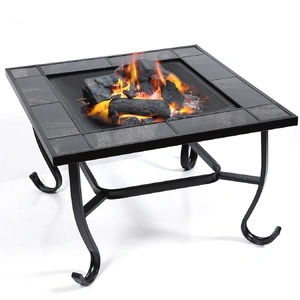 30" 3in1 Garden Steel Fire Pit Brazier