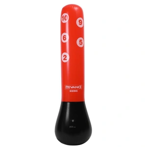 1.55M Vertical Inflatable Punching Bag For Kids - Pvc Tumbler Boxing Column