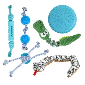  Dog Chew Toys Squeaky Puppy Pet