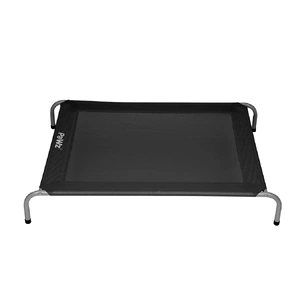  Elevated Trampoline Pet Bed Dog L Black Large