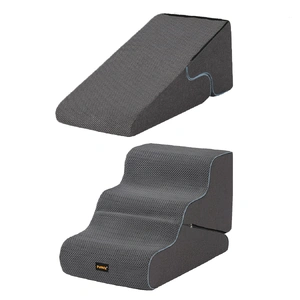 Dog Steps Adjustable Dog Ramp Portable Pet Stairs