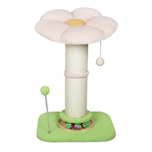 Cat Scratching Post Flower 61.5cm Cat Tree Tower