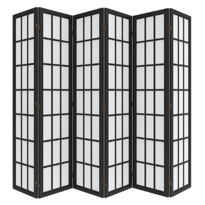 6 Panel Room Divider 170cm Freestanding Screen