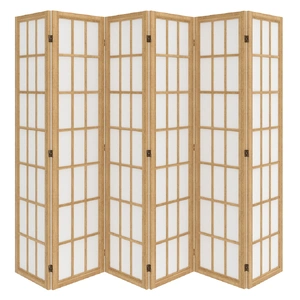 6 Panel Room Divider 170cm Freestanding Screen