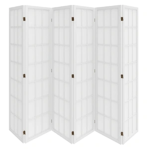 6 Panel Room Divider 170cm Freestanding Screen