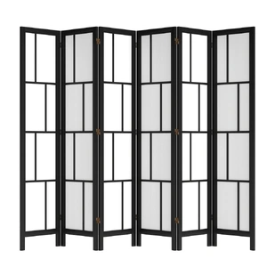 6 Panel Room Divider 170cm Freestanding Screen